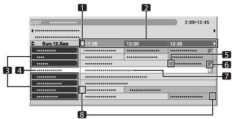 PIONEER DVR-550HX-S - General Programme List - 1