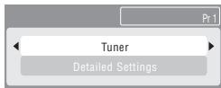 PIONEER DVR-550HX-S - Choosing a preset - 1