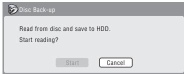 PIONEER DVR-550HX-S - Select 'Start'. - 1