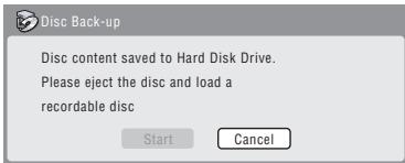 PIONEER DVR-550HX-S - When the data has been copied, take out the disc and load a blank* recordable DVD. - 1