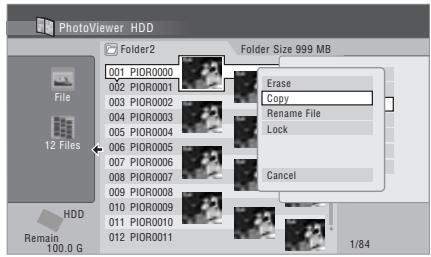 PIONEER DVR-550HX-S - Copying files - 1