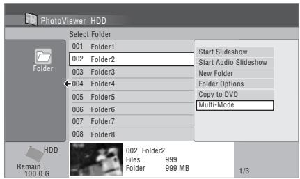 PIONEER DVR-550HX-S - Selecting multiple files or folders - 1