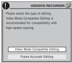 PIONEER DVR-550HX-S - Select Edit>Divide' from the command menu panel. - 1