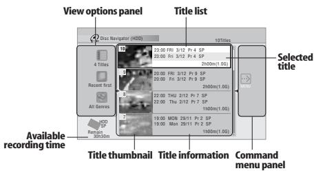 PIONEER DVR-550HX-S - screen. - 1