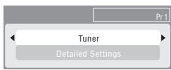PIONEER DVR-560HX-S - Choosing a preset - 3