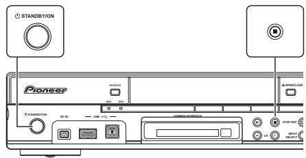 PIONEER DVR-560HX-S - If the picture freezes and the front panel and remote control buttons stop working - 1