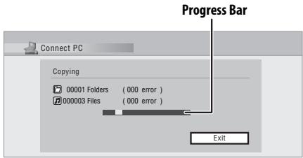 PIONEER DVR-560HX-S - Copying files from a PC (Connect PC) - 2
