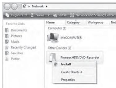 PIONEER DVR-LX61D - From the PC: - 2