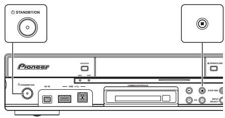 PIONEER DVR-LX61D - If the picture freezes and the front panel and remote control buttons stop working - 1
