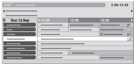 PIONEER DVR-LX61D - Select a TV programme. - 2