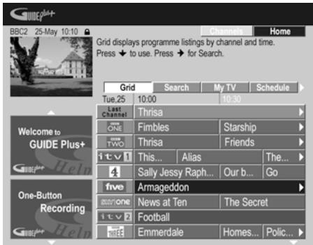 PIONEER DVR-LX61D - Display the GUIDE Plus+ screen. - 1