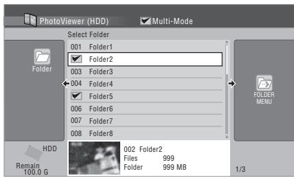 PIONEER DVR-LX61D - SELECT files/folders from the list. - 1