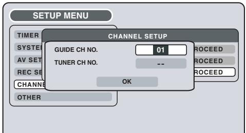 PIONEER DVR-RT501-S - Checking the channel setup to use the VIDEO Plus+ system - 3