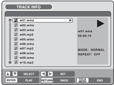 PIONEER DVR-RT501-S - Playing back MP3/WMA files - 2
