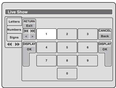 PIONEER DVR-RT501-S - Keyboard screen types - 1