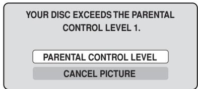 PIONEER DVR-RT501-S - Temporarily cancelling parental control - 1