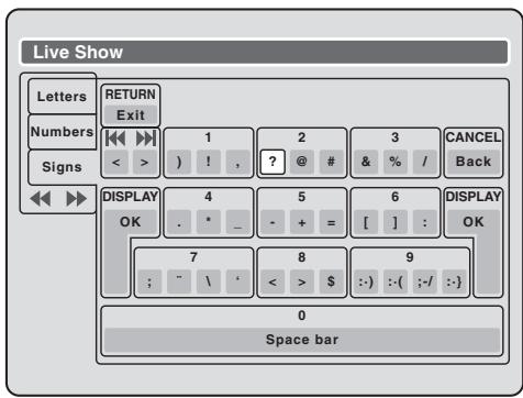 PIONEER DVR-RT501-S - Keyboard screen types - 2