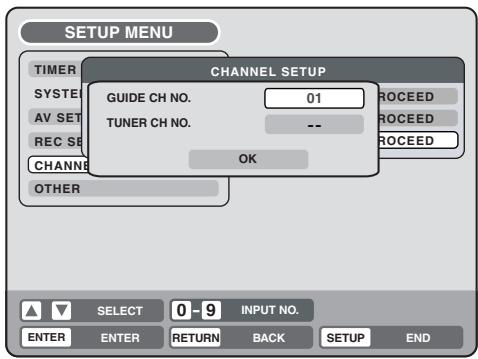 PIONEER DVR-RT501-S - Checking the channel setup to use the VIDEO Plus+ system - 2