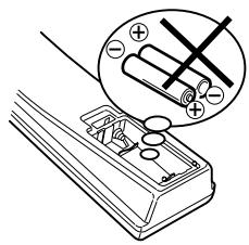 PIONEER DVR-RT501-S - How to install the batteries - 7