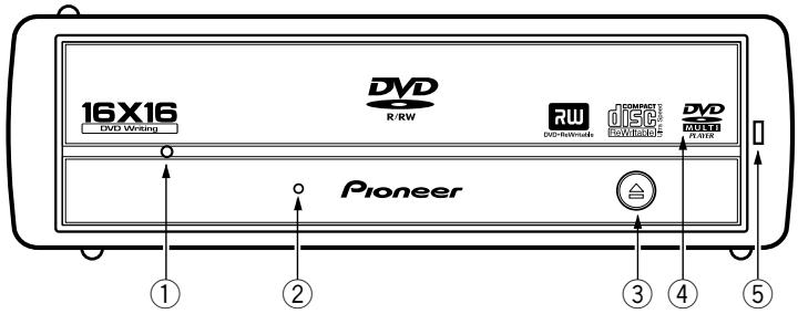 PIONEER DVR-S806 - VUE AVANT - 1