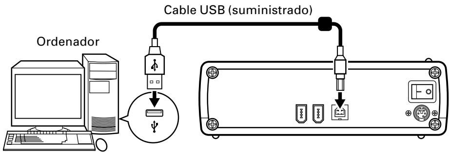 PIONEER DVR-S806 - Conexión del cable USB - 1