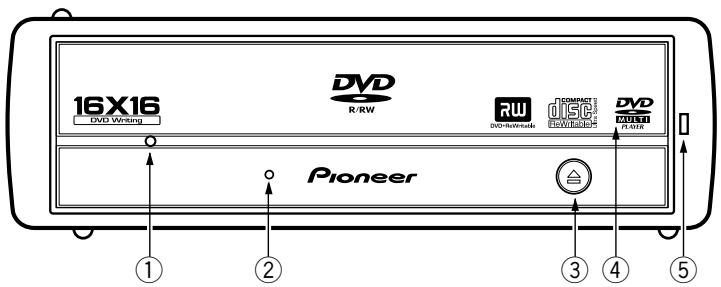 PIONEER DVR-S806 - LATO ANTERIORE - 1