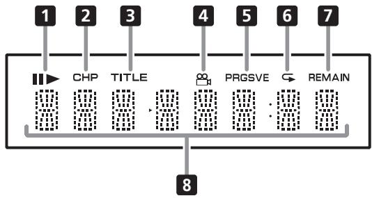 PIONEER DV-320-K - Front Panel Display - 1