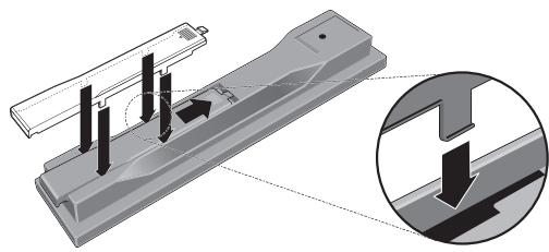 PIONEER BDP-320 - Close the rear cover. - 1