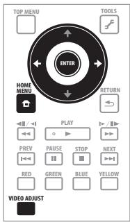 PIONEER BDP-320 - Adjusting the video - 1