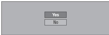 PIONEER BDP-330 - Premere / per scegliere "Yes", poi ENTER. - 1