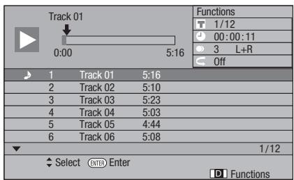 PIONEER BDP-330 - Doe een Audio CD in het toestel. - 1