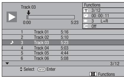 PIONEER BDP-330 - Gebruik / , selecteer het fragment en druk verzolgens op ENTER tijdens weergave of wanner de weergave is gestopt. - 1