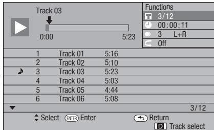 PIONEER BDP-330 - Fonctionnement du menu « functions - 1