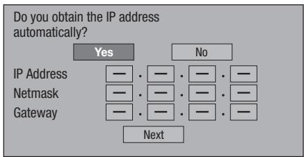 PIONEER BDP-330 - Modifica delle impostazioni di comunicazione - 2