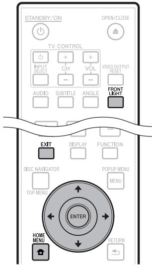 PIONEER BDP-330 - Ausschalten des Frontplattendisplays und seiner Anzeigen - 1