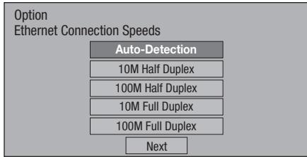 PIONEER BDP-330 - Changement des réglages de communication - 4