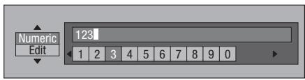 PIONEER BDP-330 - Bedieningsprocedure voor het handmatig invoeren van tekens - 3