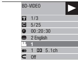 PIONEER BDP-330 - Drücken Sie ↑/↓, um die gewünschte Einstellung zu wahlen, und drücken Sie dann ENTER. - 1