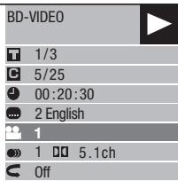PIONEER BDP-330 - Premere / per scegliere l'impostazione desiderata, poi ENTER. - 1