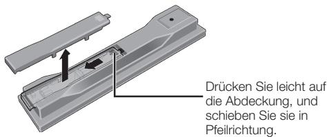 PIONEER BDP-330 - Offnen Sie die rückseitige Abdeckung. - 1