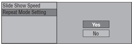 PIONEER BDP-330 - Instellen van de snelheid van de diavoorstelling/herhaalde weergave - 2