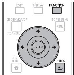 PIONEER BDP-330 - Procedura di funzionamento per il controllo della funzione - 1