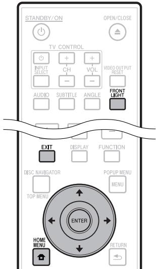 PIONEER BDP-330 - Extinction de l'afficheur et des voyants sur la face avant - 1