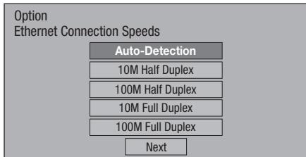 PIONEER BDP-330 - Cambio de los ajustes de communicatoraciones - 4