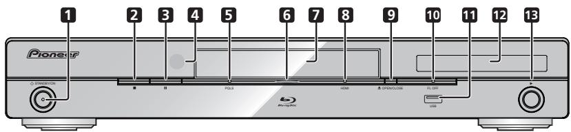 PIONEER BDP-330 - Hauptgerät (Vorderseite) - 1