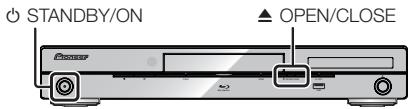 PIONEER BDP-330 - De discplaatsen - 2