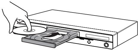 PIONEER BDP-330 - Einlagen einer Disk - 3