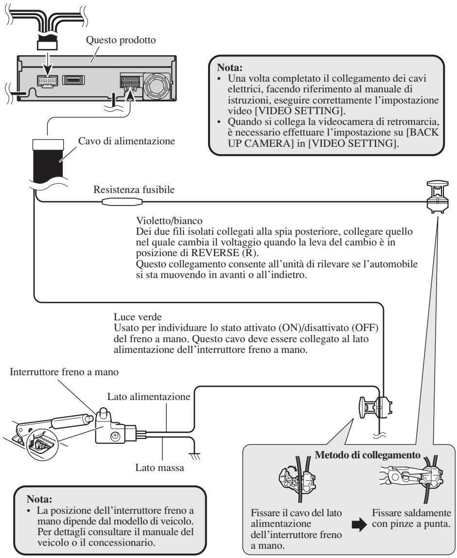 PIONEER AVH-P6400CD - Collegamento del cavo di alimentazione (2) - 1