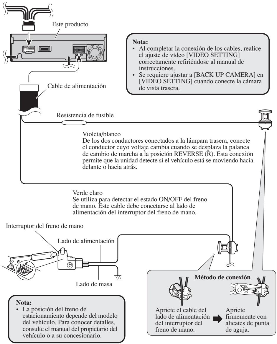 PIONEER AVH-P6400CD - Conexión del cable de alimentación (2) - 1