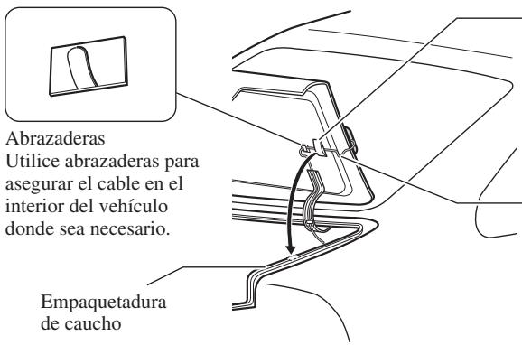PIONEER AVIC-HD3 - Cuando pase el cable al interior desde el maletero - 1